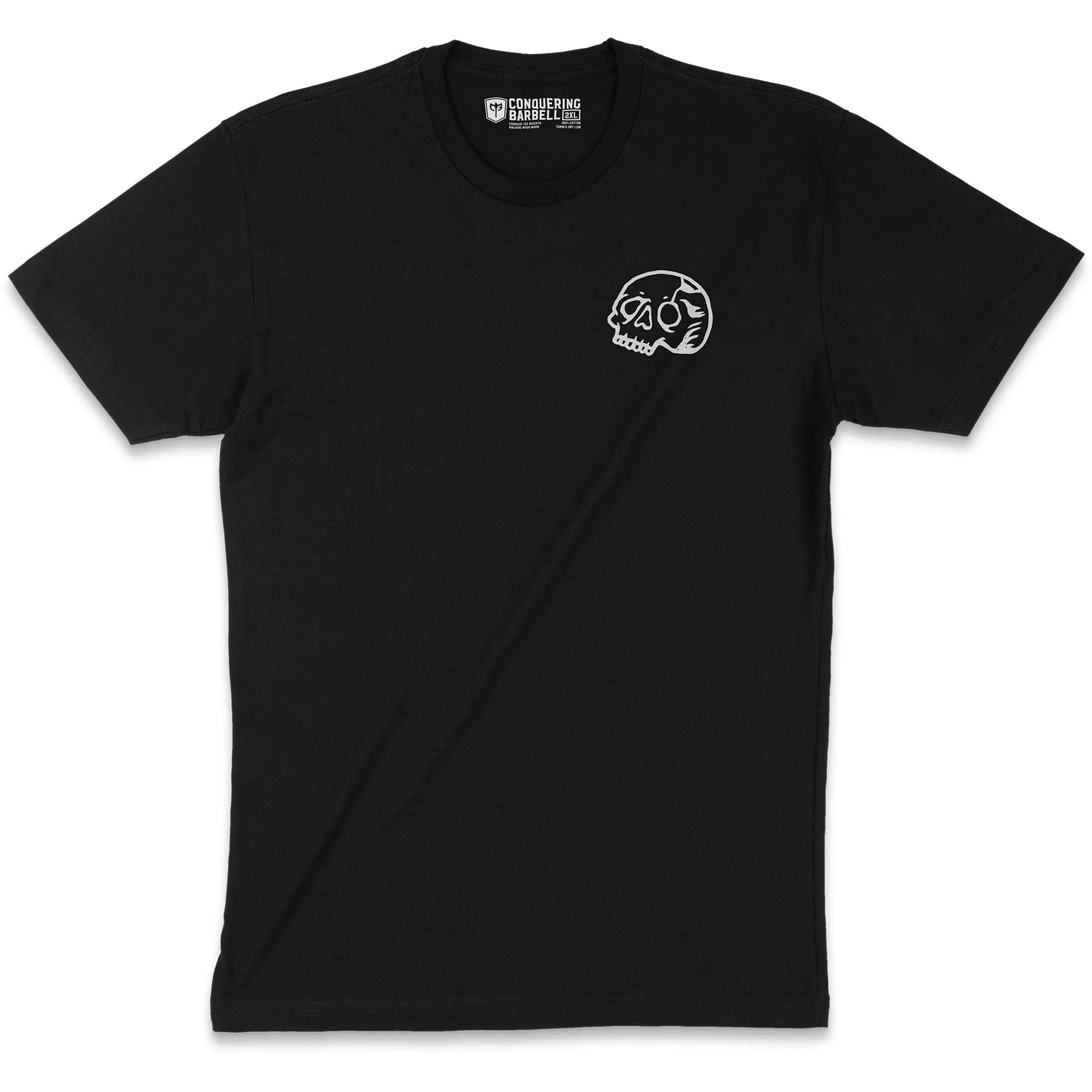 Legends are born in the Valley of Struggle - Black Tee
